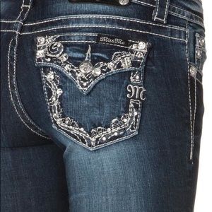 Miss Me Fantasy Border Jeans
